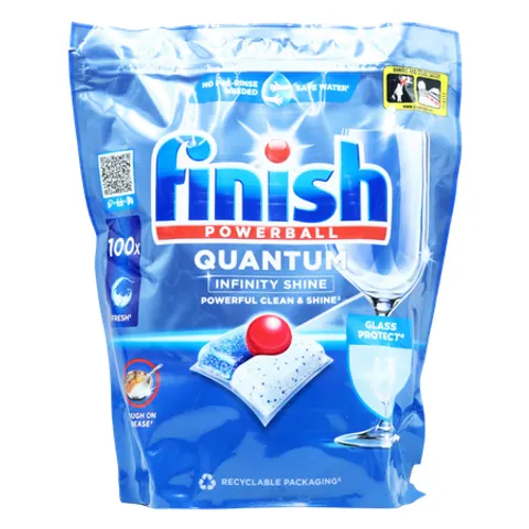 Finish Quantum Infinity Shine Dishwasher Tablets - 100 pcs – image 2