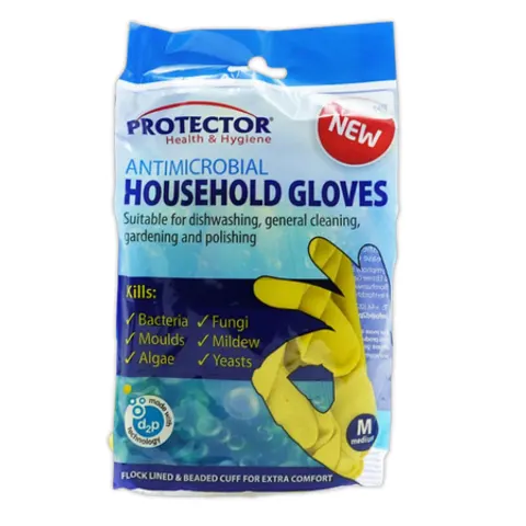 Protector Antimicrobial Household Gloves - Medium – image 2