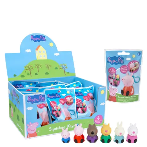 Peppa Pig Keyring Blind Bag Assorted – image 2