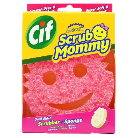 Cif Scrub Mommy Dual-Sided Scrubber & Sponge – image 2