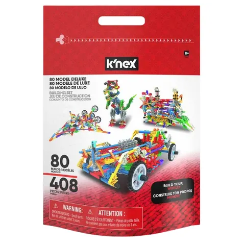 K'NEX 80 Model Deluxe Building Set - 408 pcs – image 2