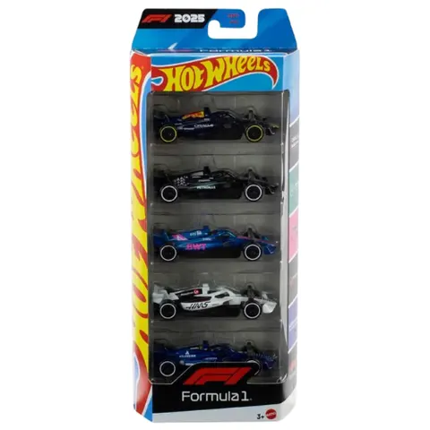 Hot Wheels Formula 1 Car Pack - 5 pcs – image 2