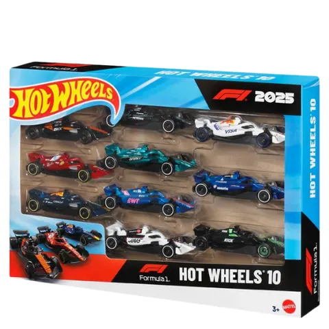 Hot Wheels Formula 1 2025 Car Pack - 10 pcs – image 2