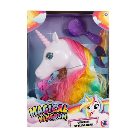 Magical Kingdom Unicorn Styling Head - White – image 4