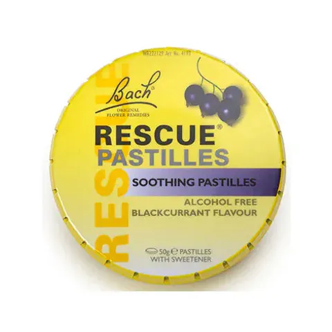 Bach Rescue Pastilles Blackcurrant 50g – image 2