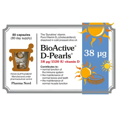 Pharma Nord Active Complex Vitamin D 1600UI. 80 Capsules – image 2