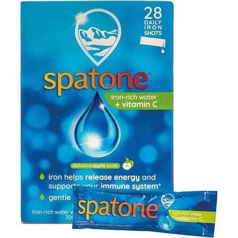 Spatone Apple Liquid Iron Supplement 28 Sachets – image 2