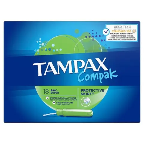 Tampax Compak Super Tampons - 18 pcs – image 3