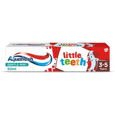 Aquafresh Little Teeth Toothpaste 3-5 years 50ml – image 2