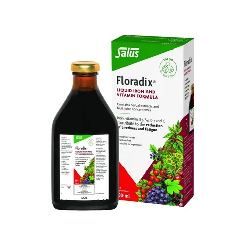 Salus Floradix Iron + Vitamins 500 ml – image 2