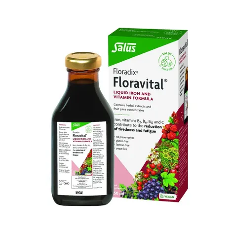 Salus Floradix Iron + Vitamins 250 ml – image 2