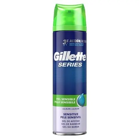 Gillette Sensitive Series Shave Gel 200ml – image 2