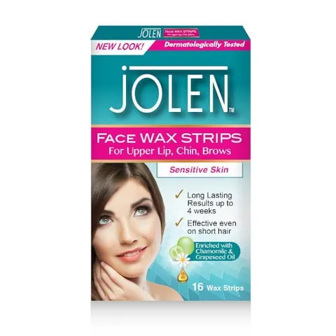 Jolen Face Wax Strips (16) – image 2