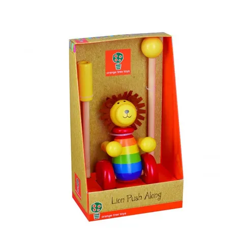 Orange Tree Toys Lion Push Along – image 2