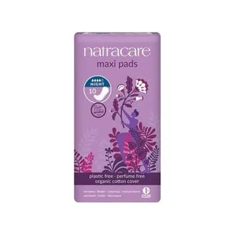 Natracare Maxi Night Compresses 10 uds – image 2