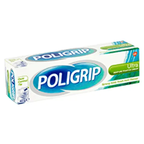 Poligrip Ultra - Fixative Cream ~ Fresh Mint (40g) – image 2