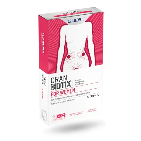 Quest Cranbiotix Capsules 30s – image 2
