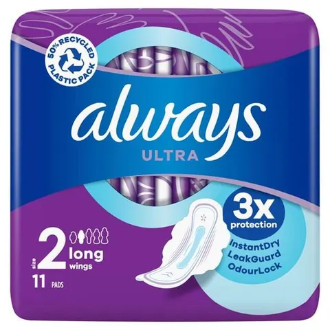Always Ultra Long Plus Size 2 - 11 pcs – image 2