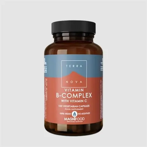 Terranova B-Complex with Vitamin C 100 Capsules – image 2