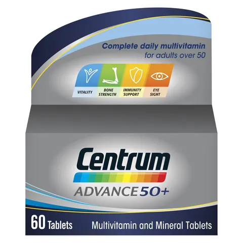 Centrum Advance 50+ Multivitamin Tablets 60 – image 2
