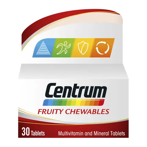 Centrum Fruity Chewables Multivitamin Tablets 30 – image 2