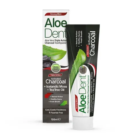 AloeDent Charcoal Toothpaste (100ml) – image 2