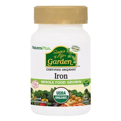 NaturesPlus Garden Hierro 30 Capsules – image 2