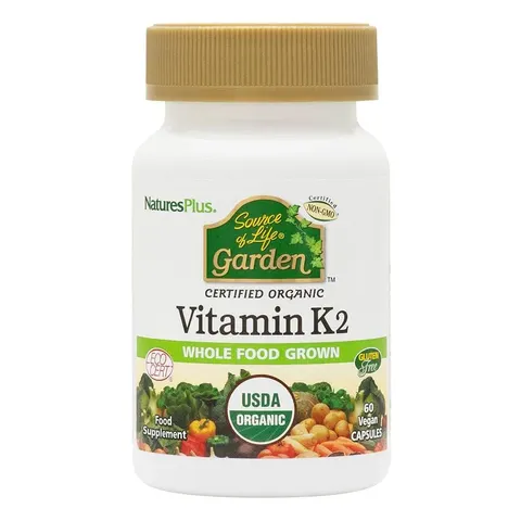 NaturesPlus Vitamin K2 Garden - 60 Capsules – image 2
