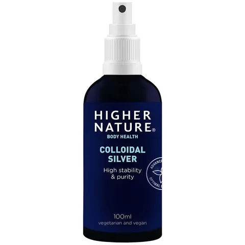 Higher Nature High Stability Colloidal Silver, 100ml – image 2