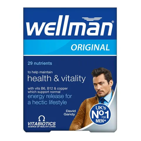 Wellman Vitabiotics Original - 30 Tablets – image 2
