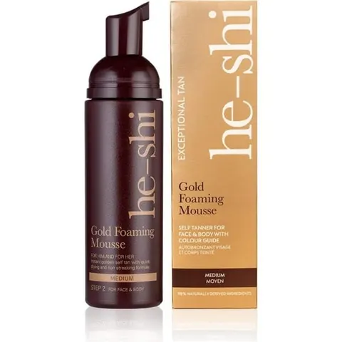 He-Shi Gold Foaming Mousse 150ml – image 2