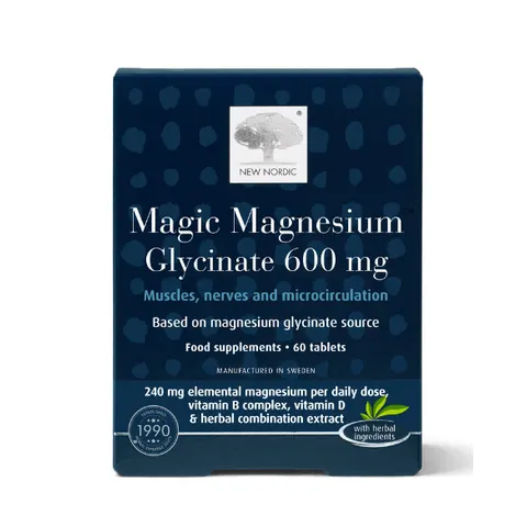 Nordic Magic Magnesium Glycinate Tablets 60 – image 2