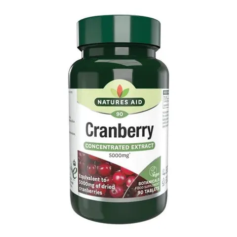 Natures Aid Cranberry 5000mg 90 – image 2