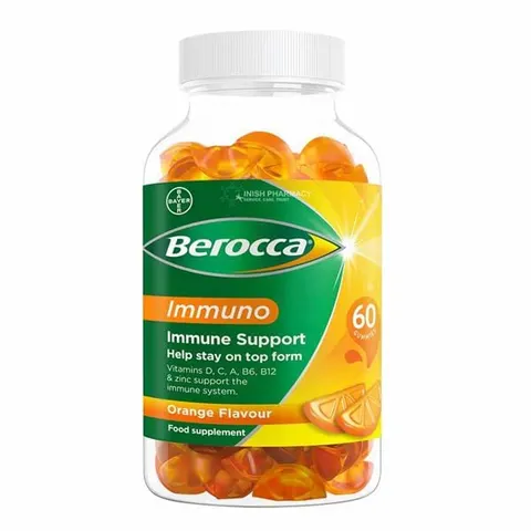 Berocca Immuno Support Orange Gummies 60 Pack – image 2