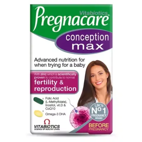 Vitabiotics Pregnacare Conception Max - 84 Tablets/Capsules – image 2