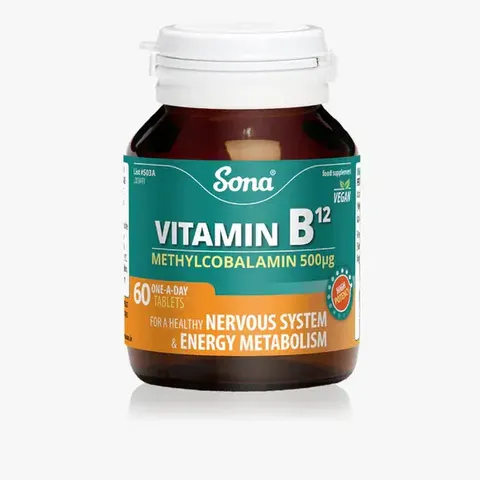 Sona Vitamin B12 500mcg 60 Tablets – image 2
