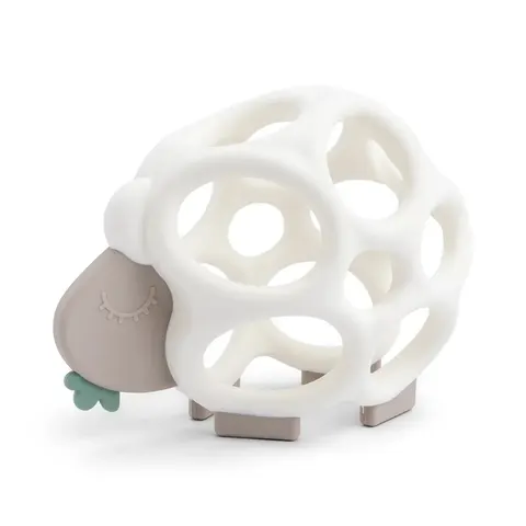 Done By Deer Grip & Teether Toy - Sheepy Sand – Multicoloured – image 2