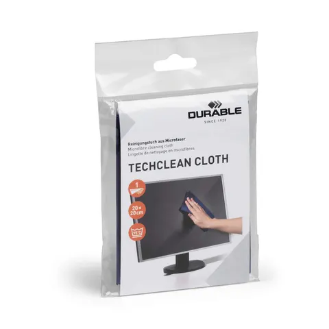 DURABLE Mikrofaser-Reinigungstuch TECHCLEAN CLOTH – Bild 2