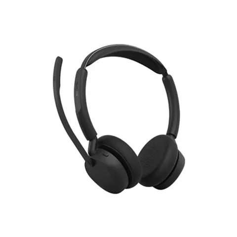 Jabra Evolve3 45 Stereo, LINK 390c, UC – Schwarz – Bild 5