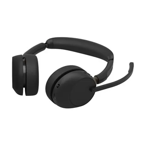 Jabra Evolve3 65 Stereo, LINK 390a, UC – Schwarz – Bild 4