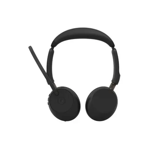 Jabra Evolve3 65 Stereo, LINK 390a, MS – Schwarz – Bild 4