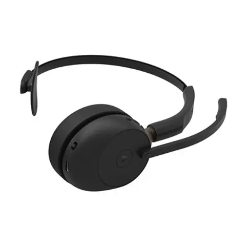 JABRA Evolve3 65 - Mono LINK 390a MS – Schwarz – Bild 4