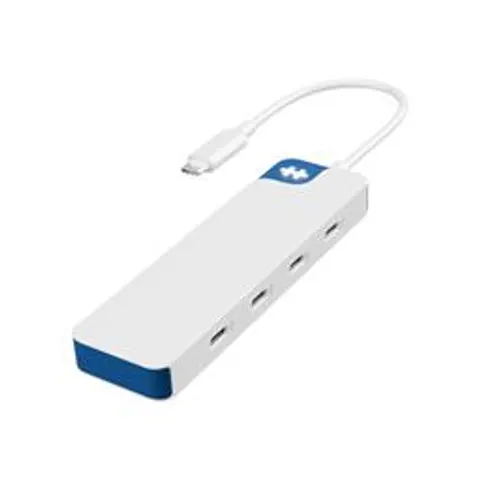 Hyper® HyperDrive Flex 4 Dockingstation USB-C Hub weiß/blau – Bild 2