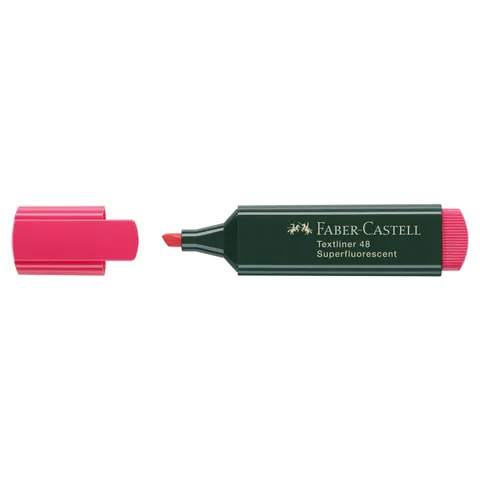 FABER-CASTELL TL 48 Textmarker Rot – 154821 – Bild 2