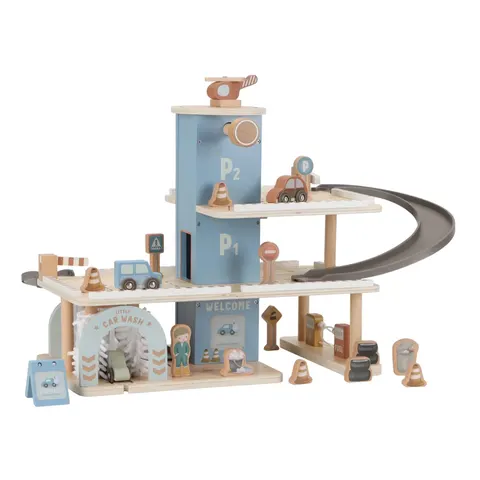 LITTLE DUTCH Parkgarage – Essentials – Blau – Bild 2