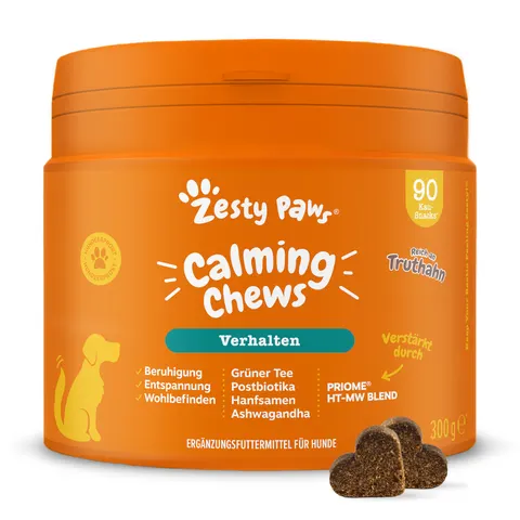 Zesty Paws Calming Chews com peru - 90 pastilhas – imagen 2
