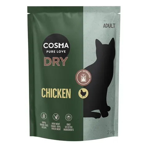 Cosma Extruded ração com frango - 2 kg – imagen 2