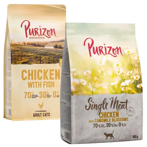 Purizon Original frango com peixe - sem cereais - 400 g – imagen 2