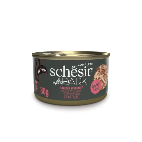 Schesir After Dark 12 x 80 g - Frango e vaca – imagen 2