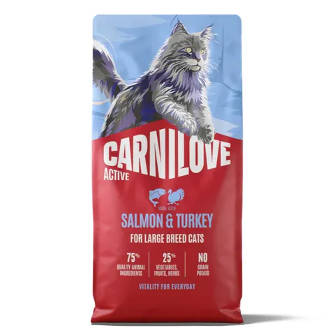Carnilove Active Large Cat com salmão e peru - 6 kg – imagen 3
